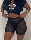 The "Mesh" Biker short