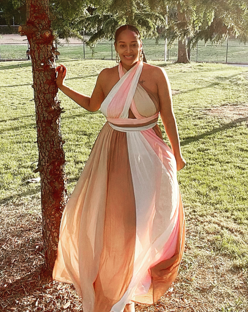 The " Spring Breeze" Maxi Dress (PLUS/CURVE)