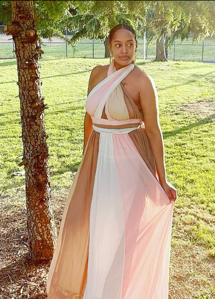 The " Spring Breeze" Maxi Dress (PLUS/CURVE)