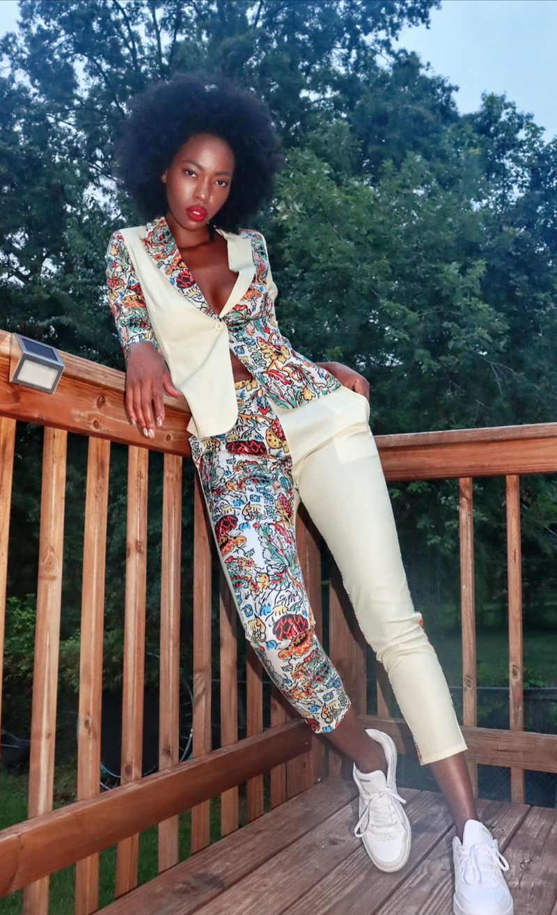 "Renaissance" Pants Suit Set