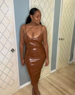 The "Hot Chocolate" Dress