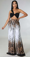 The "sheila" Flare Pants & Crop Set