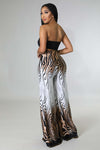 The "sheila" Flare Pants & Crop Set