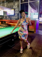 “Graffiti Girl” Tank Dress