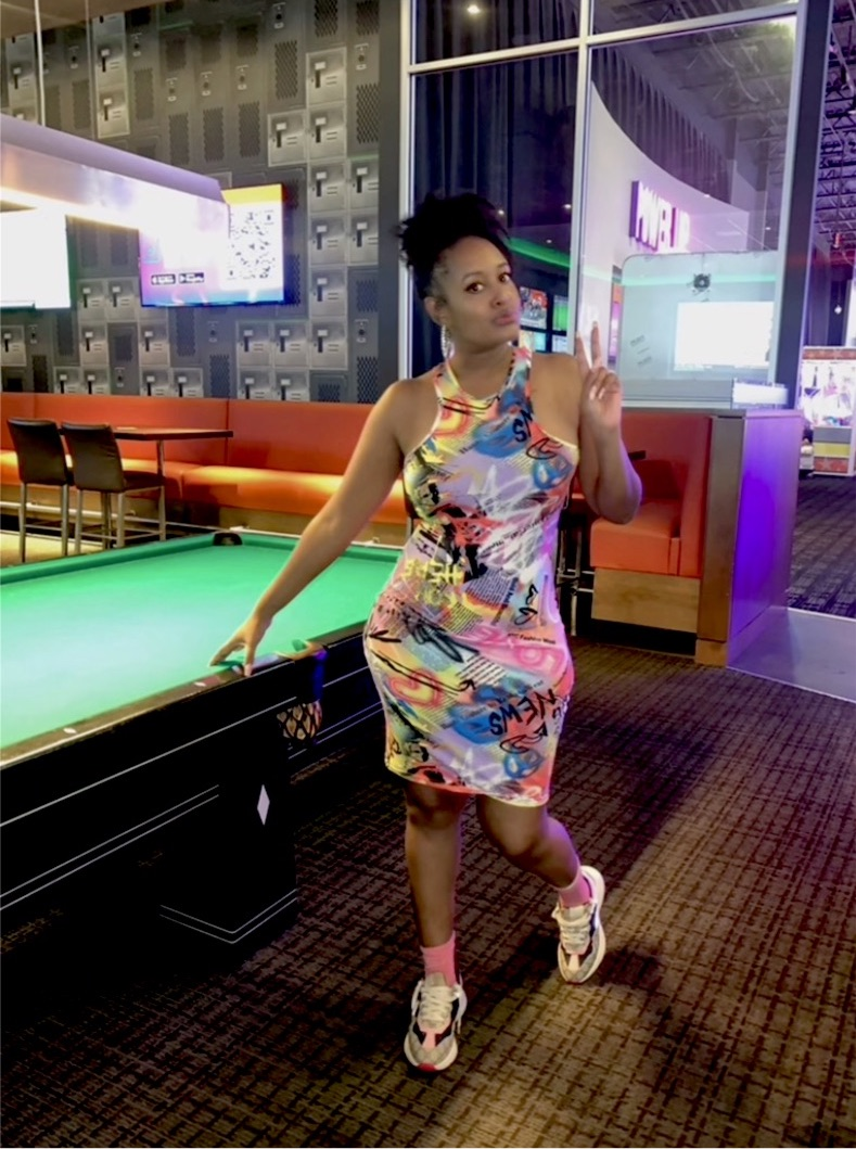 “Graffiti Girl” Tank Dress